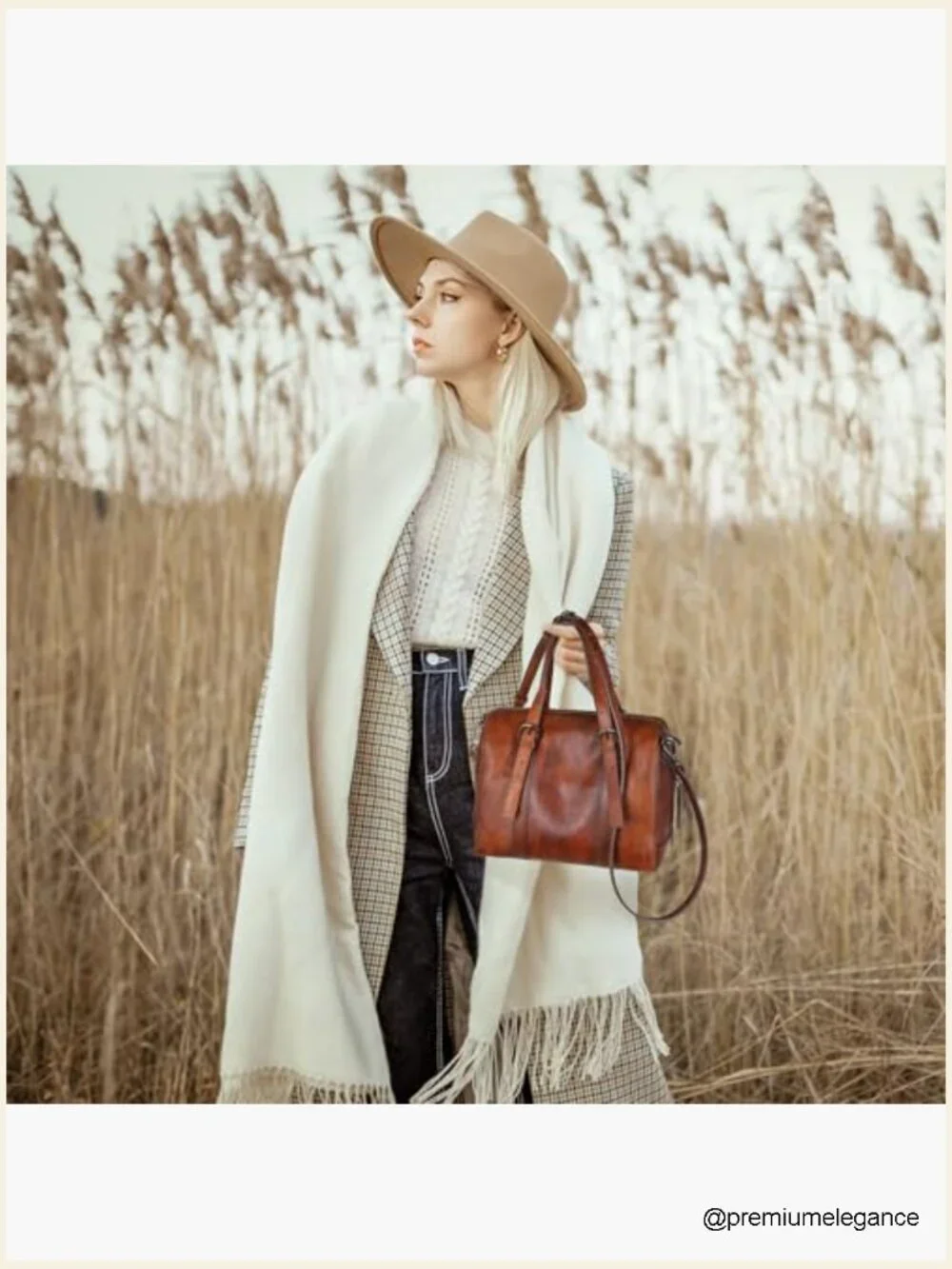 Genuine Leather Hobo Crossbody Bag Satchel Handbag Top Handle Purse Travel
